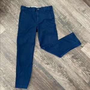 Boys size 7 crewcuts navy dress pants